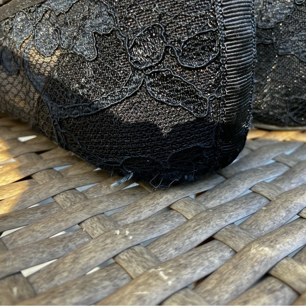 Mossimo Supply Co. Women's Black Lace Flats - Picture 9 of 9